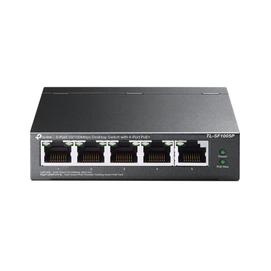 Tp-Link TL-SF1005P 5-Port 10/100Mbps Desktop Switch Price in Dubai, UAE