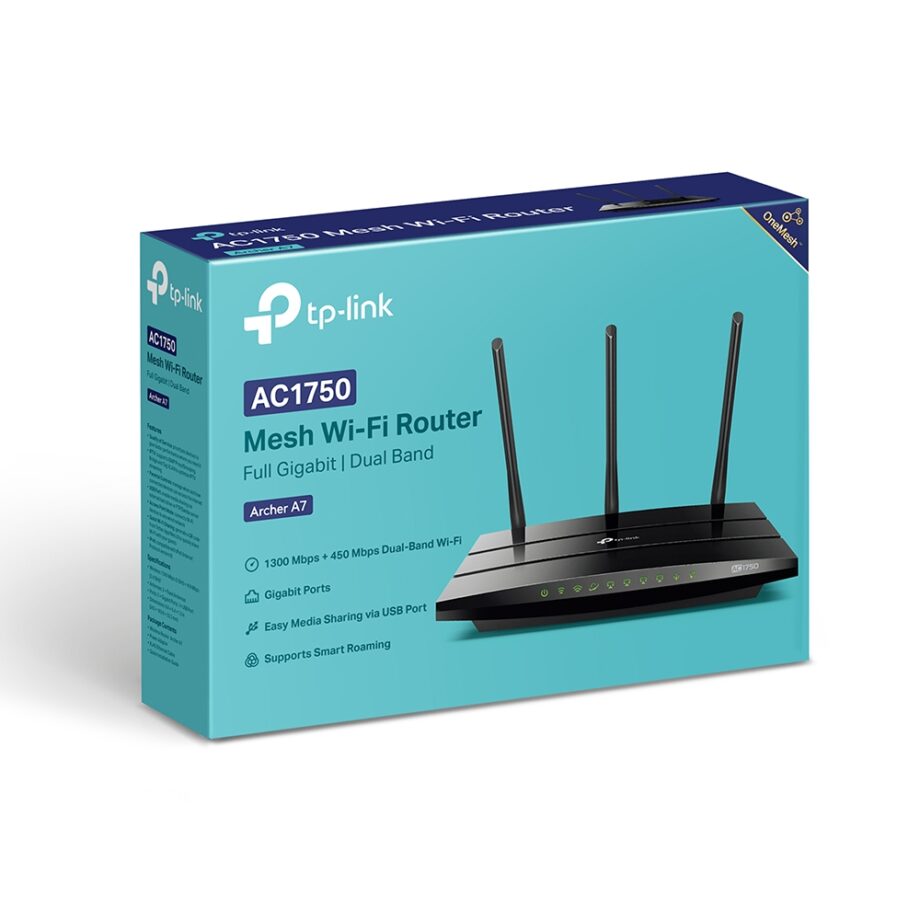Tp-Link Archer A7 AC1750 Wireless Dual Band Gigabit Router Price in Dubai, UAE - Image 3