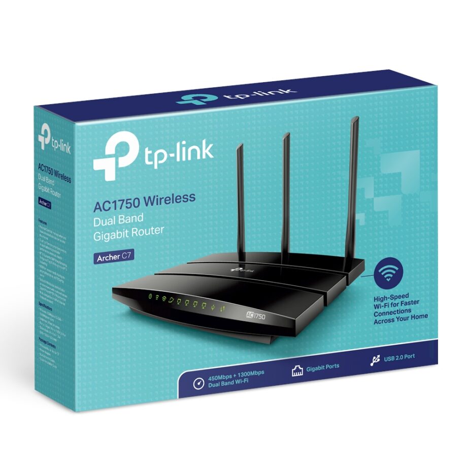 Tp-Link Archer C7 AC1750 Wireless Dual Band Gigabit Router Price in Dubai, UAE - Image 3
