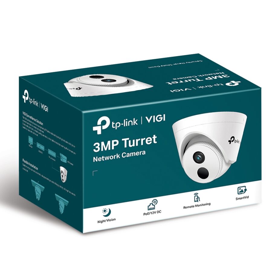 Tp-Link VIGI C400HP VIGI 3MP Turret Network Camera (2.8mm Lens) Price in Dubai, UAE - Image 3
