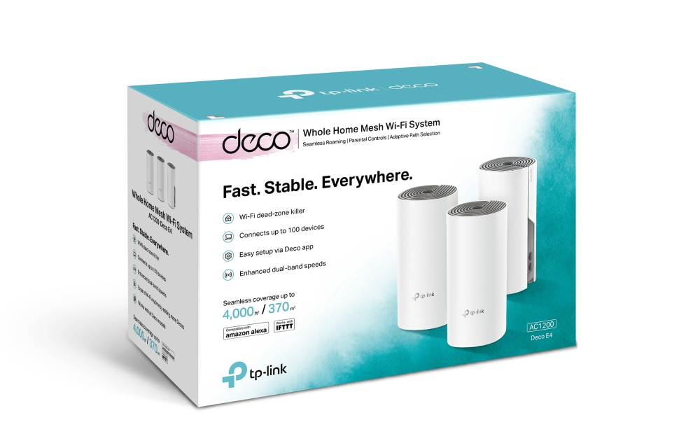 Tp-Link Deco E4 AC1200 Whole Home Mesh Wi-Fi System Price in Dubai, UAE - Image 3