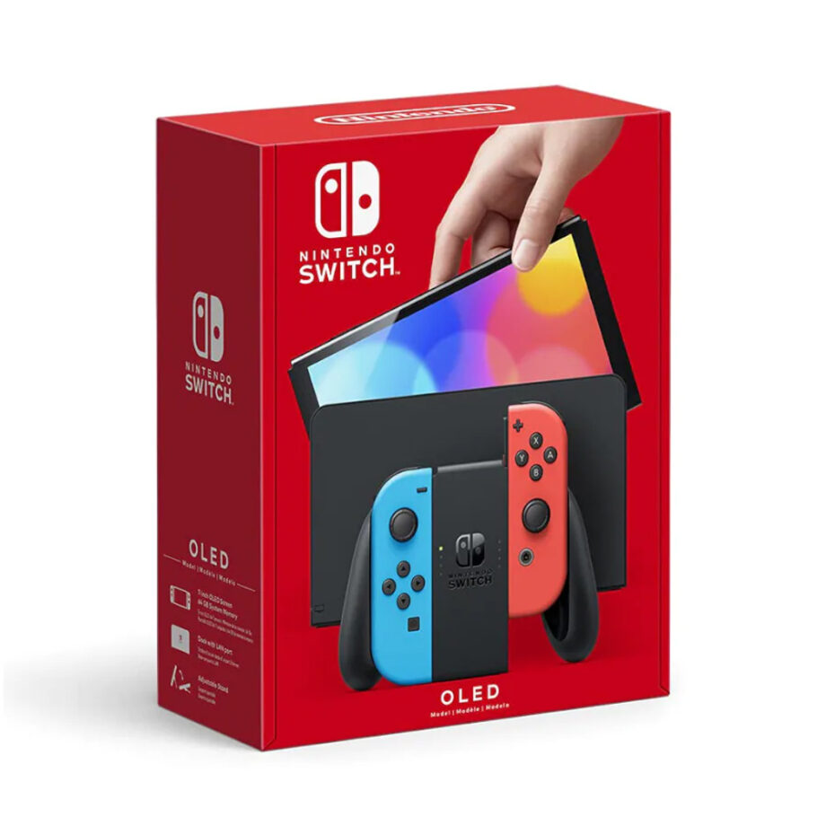 Nintendo Switch OLED Model (Neon Red & Blue) Price in Dubai, UAE