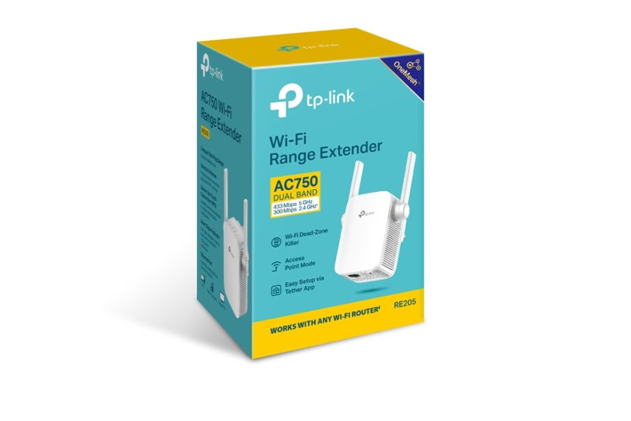 Tp-Link RE205 AC750 Wi-Fi Range Extender Price in Dubai, UAE - Image 4