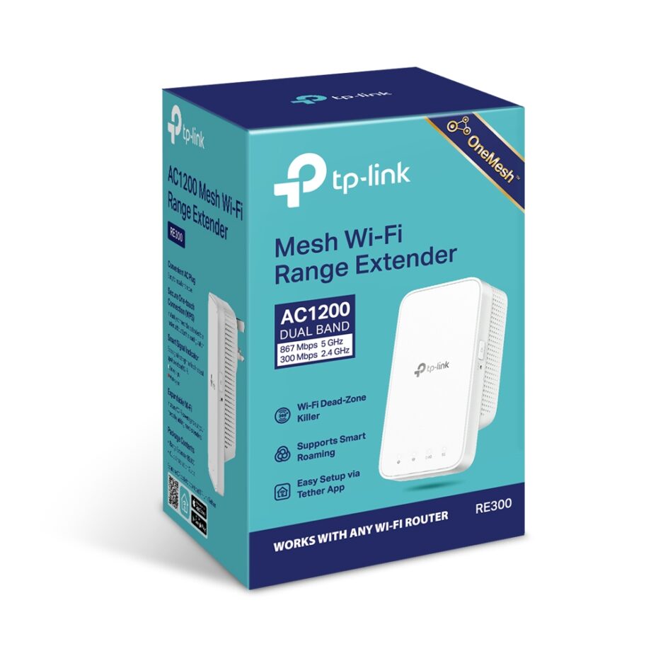 Tp-Link RE300 AC1200 Mesh Wi-Fi Range Extender Price in Dubai, UAE - Image 4