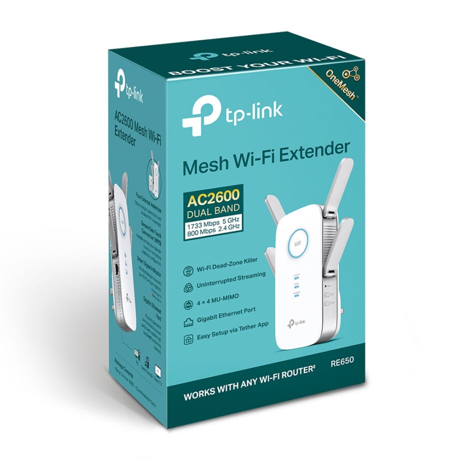 Tp-Link RE650 AC2600 Wi-Fi Range Extender Price in Dubai, UAE - Image 4