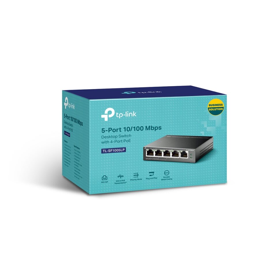 Tp-Link TL-SF1005LP 5-Port 10/100Mbps Desktop Switch Price in Dubai, UAE - Image 3