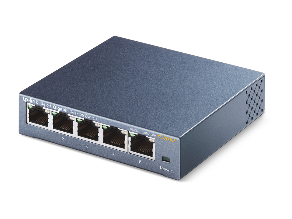 Tp-Link TL-SG105 5-Port 10/100/1000Mbps Desktop Switch Price in Dubai, UAE - Image 2