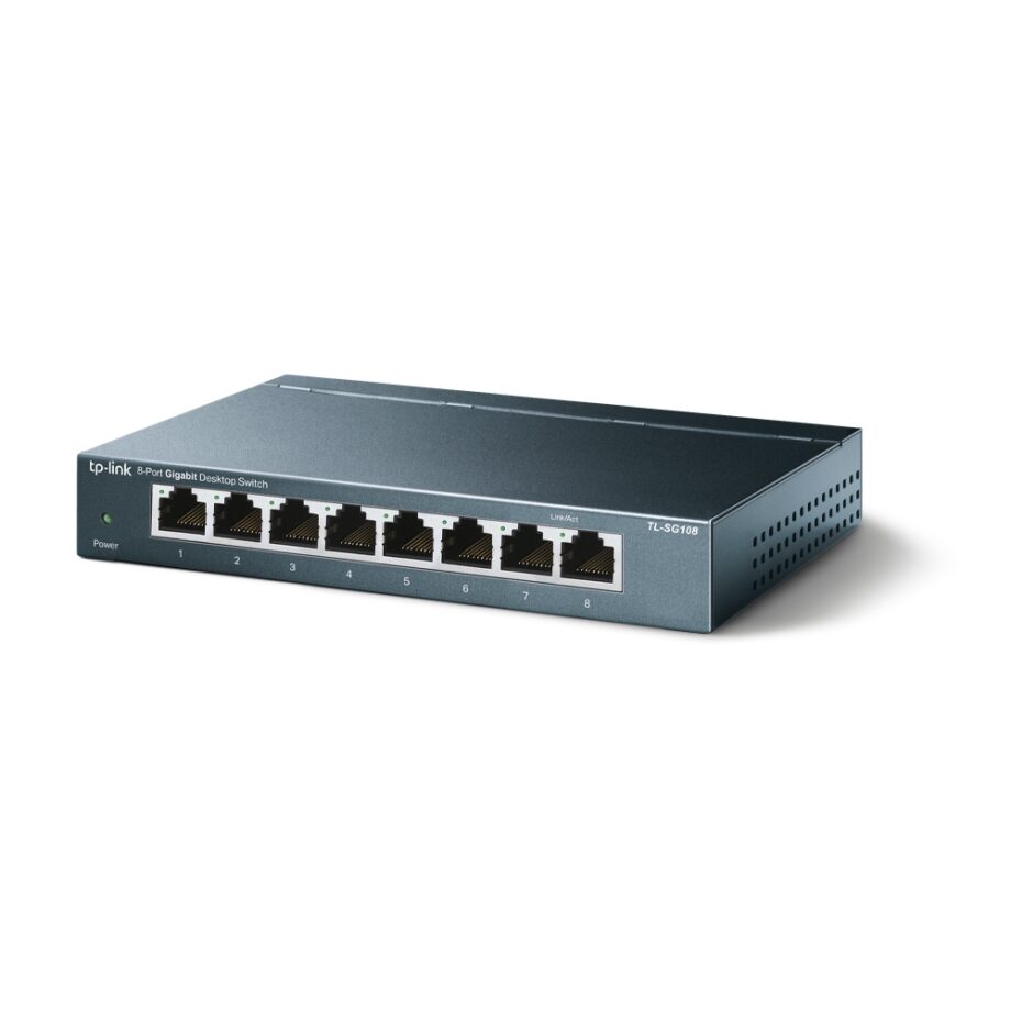 Tp-Link TL-SG108 8-Port Gigabit Desktop Switch Price in Dubai, UAE - Image 2