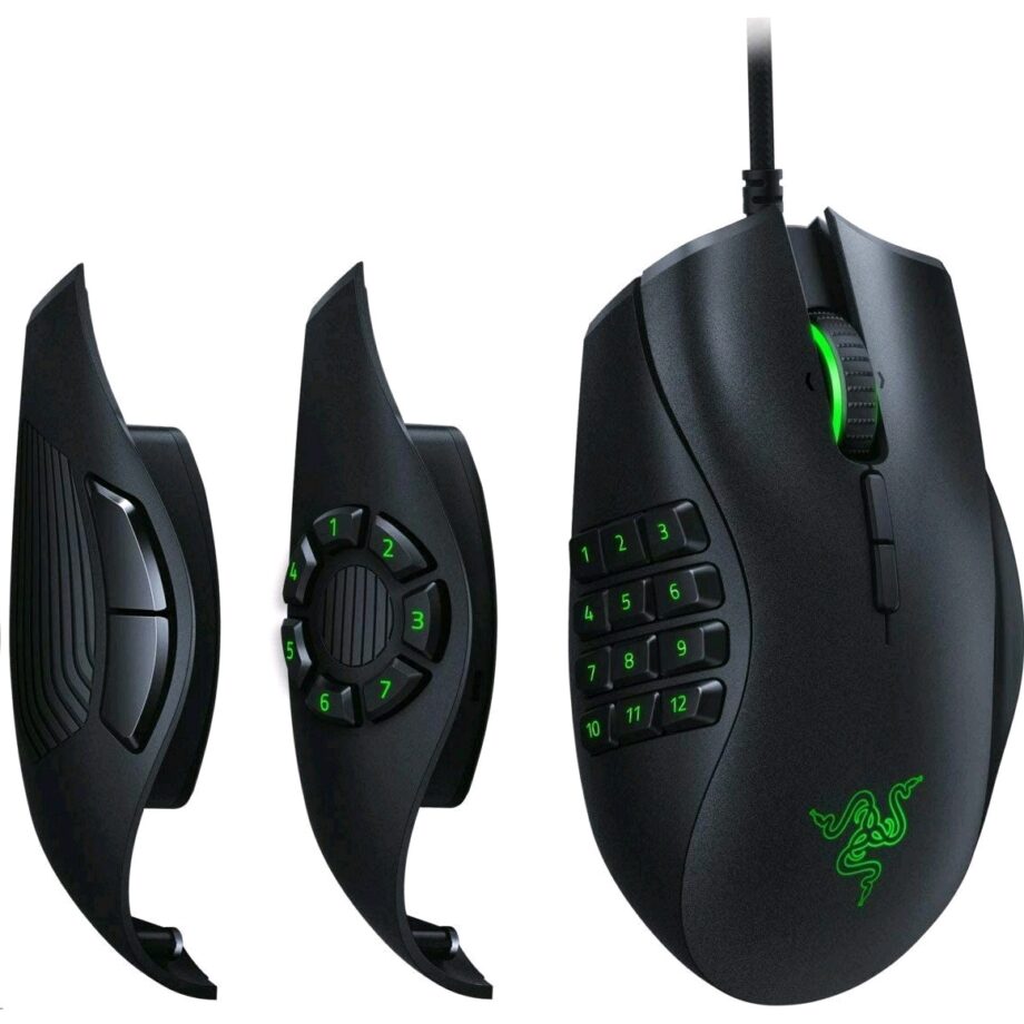 Razer Naga Trinity Multi Color Wired Gaming Mouse Price in Dubai, UAE - Image 2
