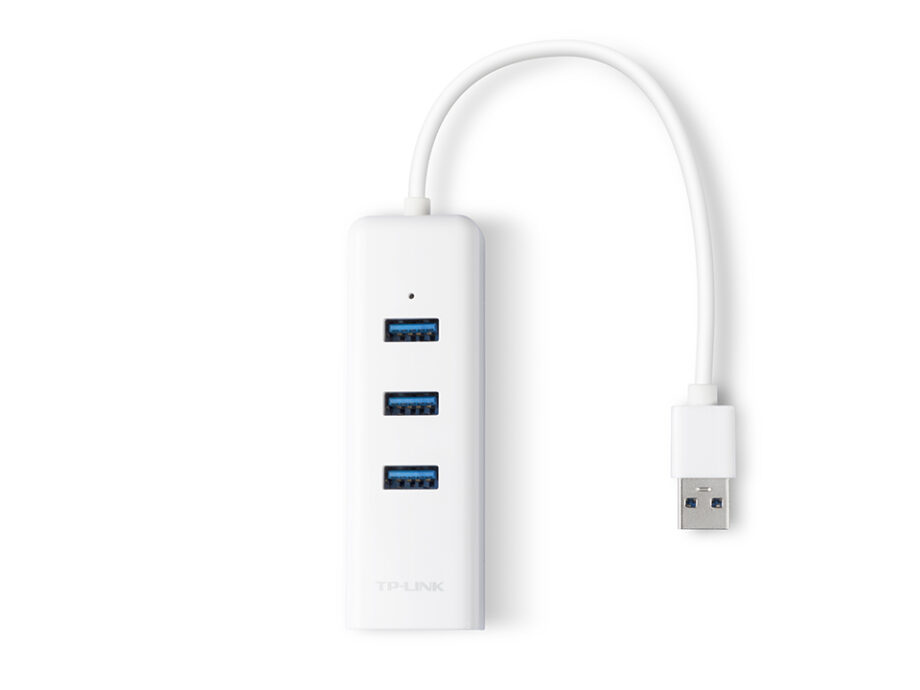 Tp-Link UE330 USB 3.0 3-Port Hub & Gigabit Ethernet Adapter Price in Dubai, UAE - Image 2