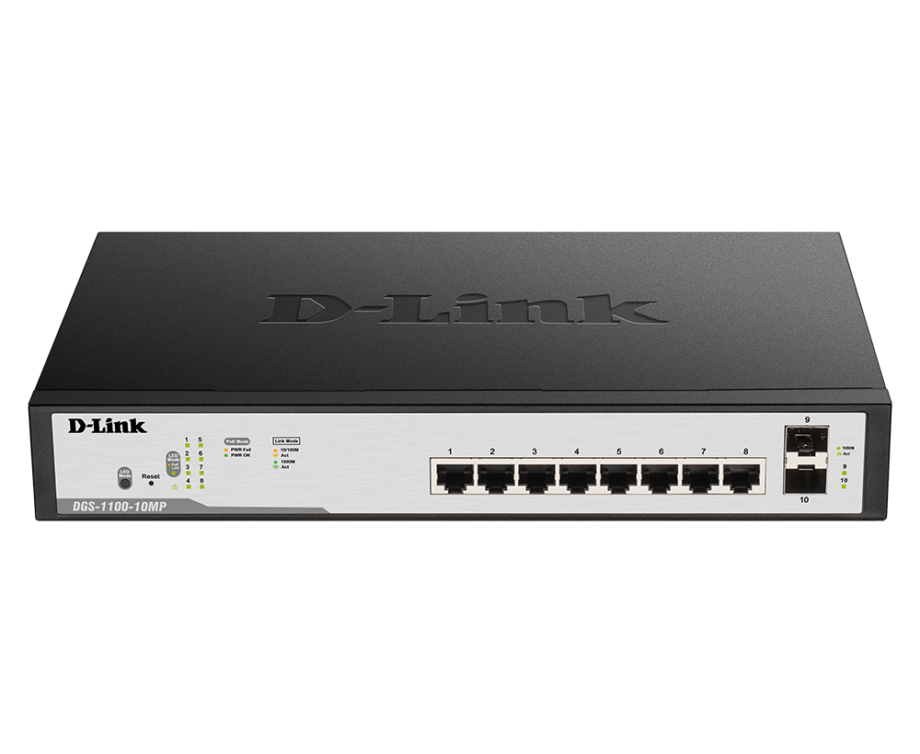 D-Link 10-Port Gigabit PoE Smart Managed Switch Price in Dubai, UAE
