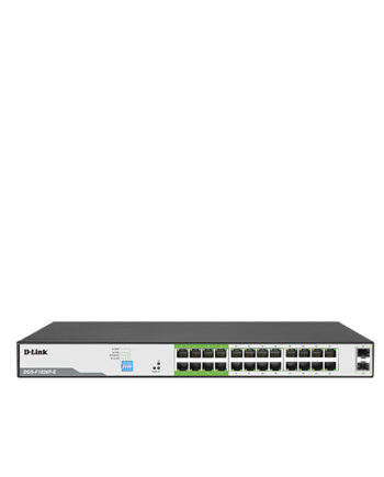 D-Link 250M 24-Port 1000Mbps PoE Switch with 2 SFP Ports DATASHEET Price in Dubai, UAE