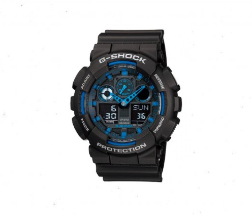 G-Shock GA100-1A2 Analog-Digital Rubber Band  Men's Watch Price in Dubai, UAE