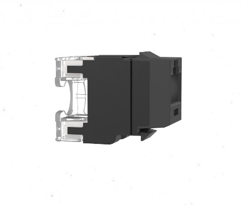 Panduit CAT6A UTP Netkey Keystone Jack Black Price in Dubai, UAE