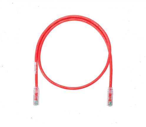 Panduit NetKey CAT6 UTP Patch Cord 5Mtr Red Price in Dubai, UAE