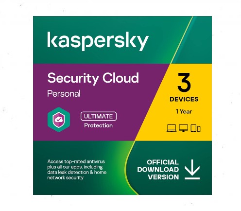 Kaspersky Security Cloud Personal Edition 3 Devices 1 Year Price in Dubai, UAE