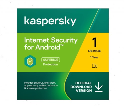 Kaspersky Internet Security for Android 2022 1 Devices 1 Year Price in Dubai, UAE