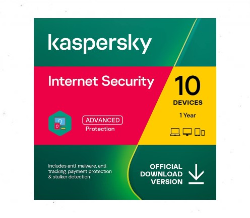 Kaspersky Internet Security 2022 10 Devices 1 Year Price in Dubai, UAE