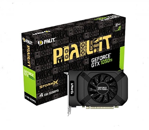 Palit GeForce GTX 1050 Ti StormX 4 GB GDDR5 Graphics Card in Dubai, UAE
