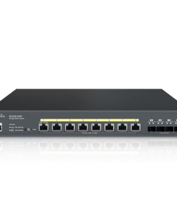 EnGenius ECS2512FP 8Port 240W PoE Multi-Gigabit 2.5 Gb Switch w/ 4 SFP Uplink Ports Price in Dubai, UAE