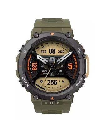 Amazfit T-Rex 2 Green with Built-in GPS Smart Watch Price in Dubai, UAE