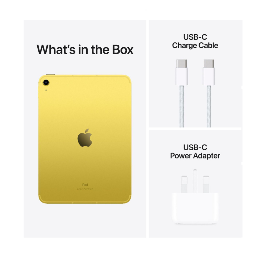 Apple 10.9 Inch Wi-Fi + Cellular 256GB iPad Yellow Price in Dubai, UAE - Image 4